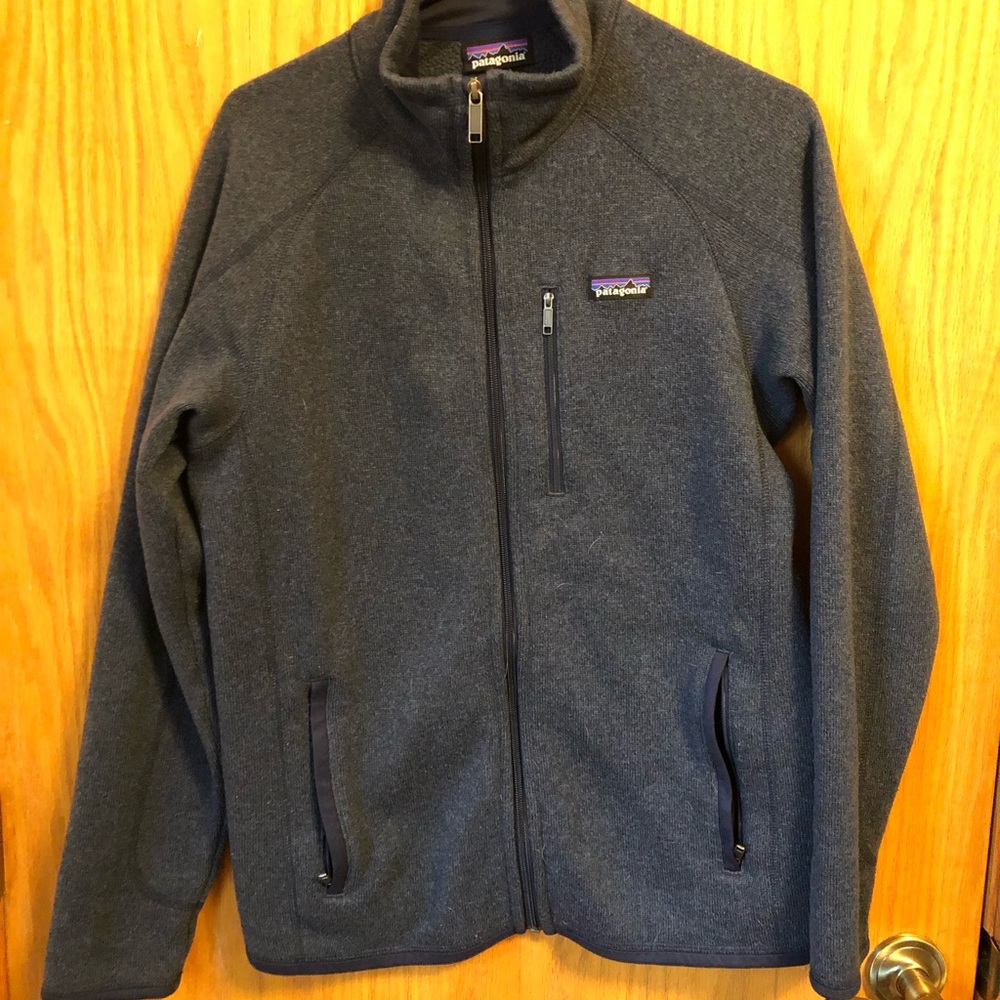 Blue Patagonia Quarter Zip